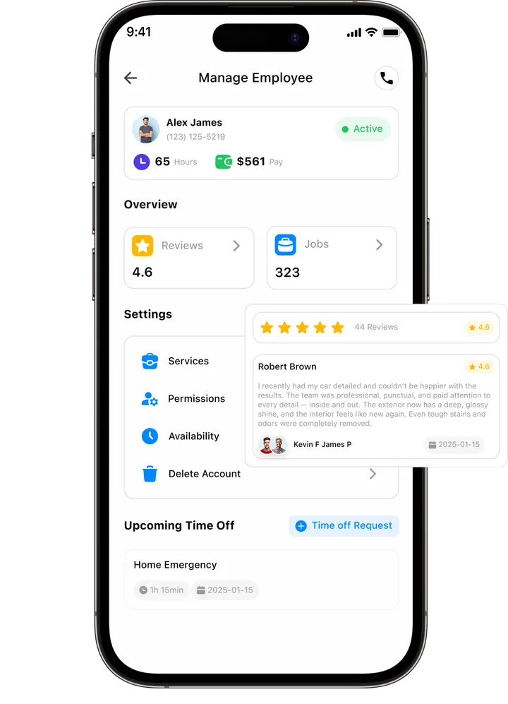 Organize your crew